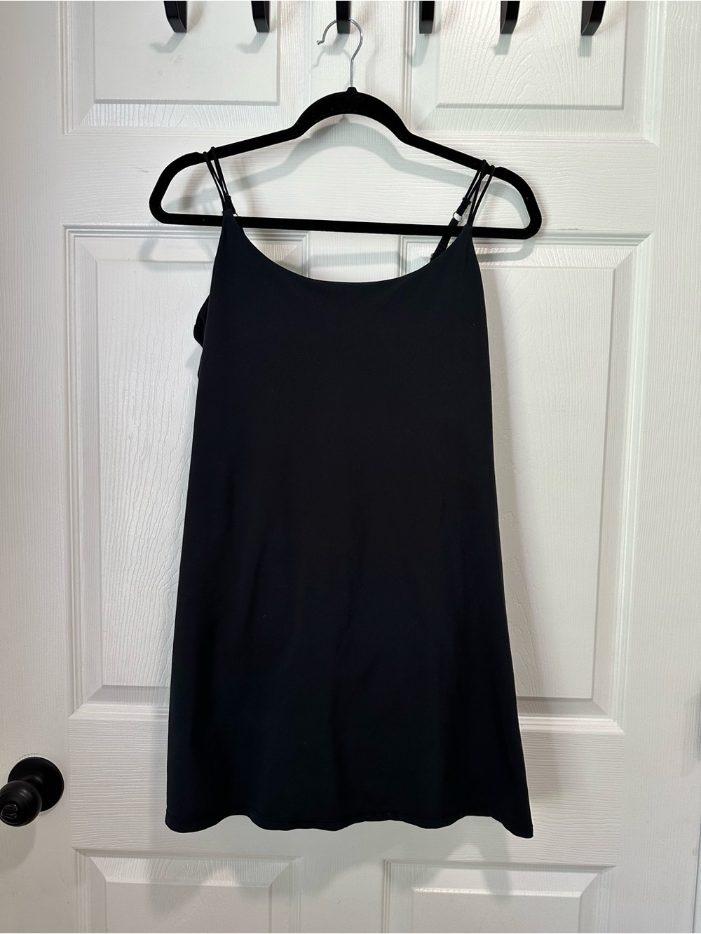 Abercrombie & Fitch Black Double-Strap Slip Camisole